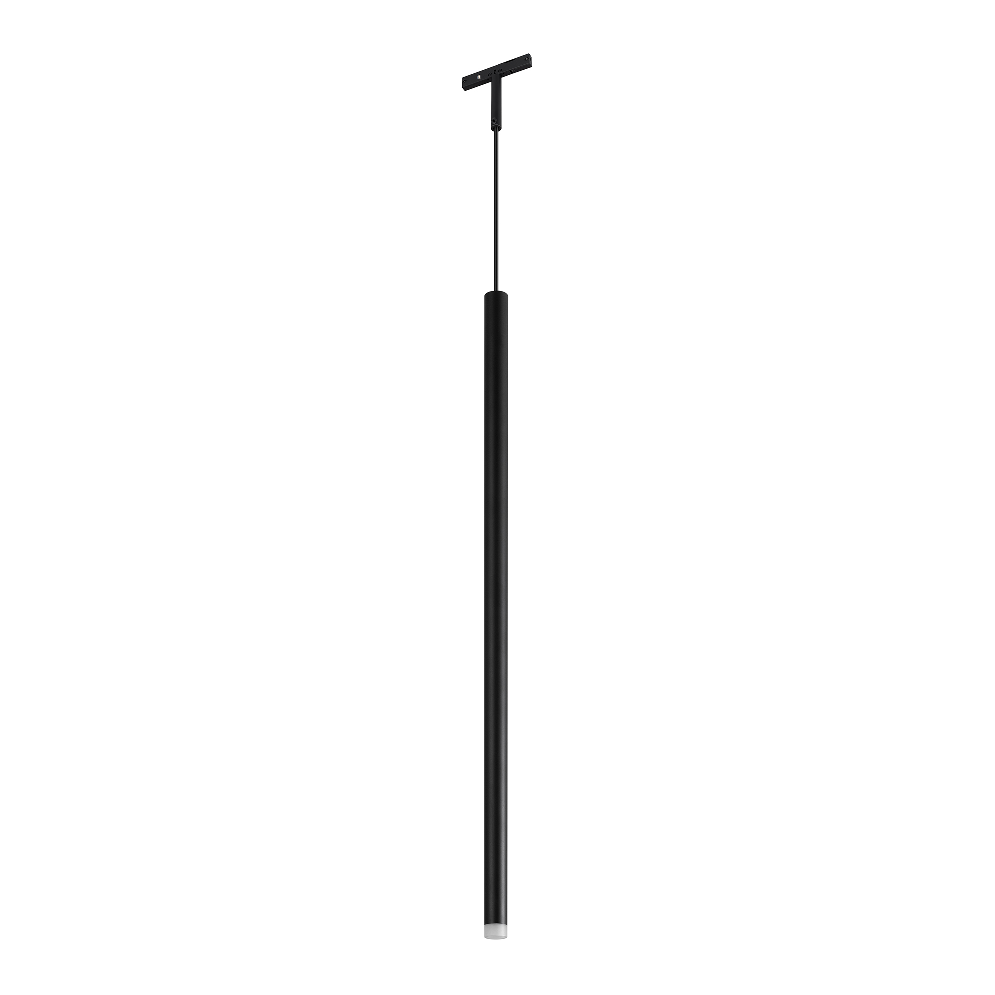 Светильник MAG-MICROCOSM-SPOT-HANG-R18-L500-3W Warm3000 (BK, 24 deg, 24V) 043269 - Светильник для магнитных треков MAG-MICROCOSM шириной 11 мм. Мощность 3 Вт, св. поток 107 лм, 36 лм/Вт, теплый 3000 K, CRI>90, угол 24°, напряжение питания 24 В. Черный фиг