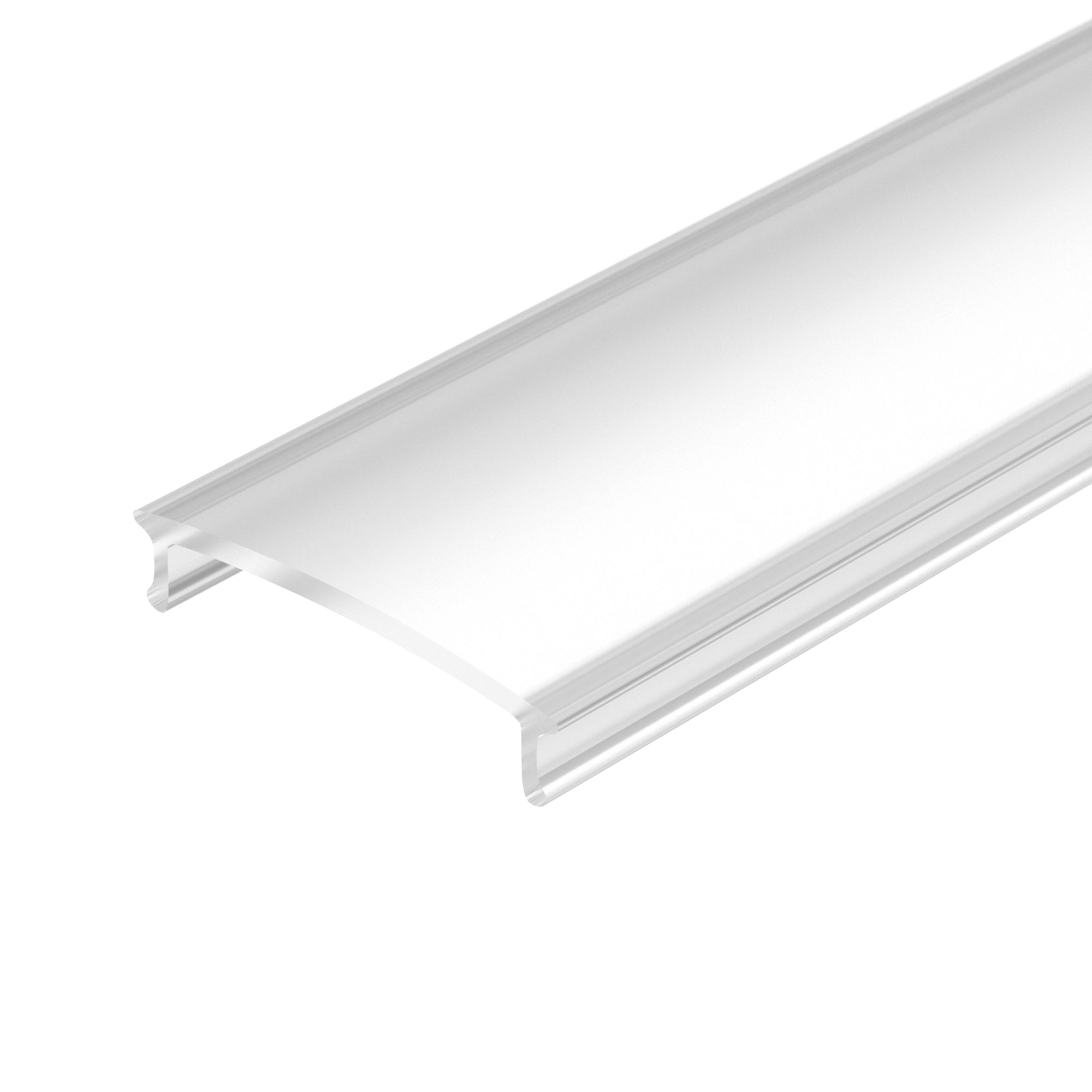 Экран ARH-WIDE-(F)-H10-2000 Frost-PM 016590 - Полуматовый экран PMMA (95%) для профиля WIDE--H10, WIDE-F-H10. Плоский, длина 2000мм. Цена за 1м.