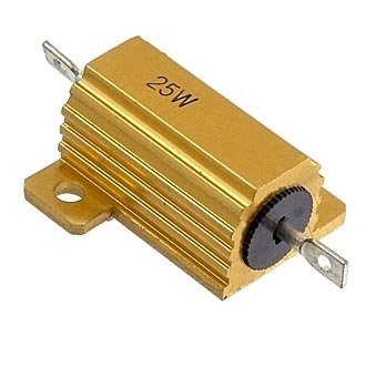 RX24 25W 5% 27R - Проволочный резистор 25 Вт 27 Ом ±5%