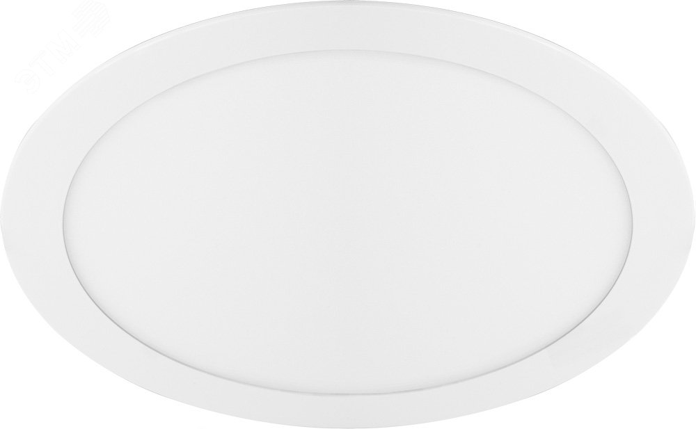 Светильник светодиодный ДВО-24w 4000K 1500Лм slim белый 28967