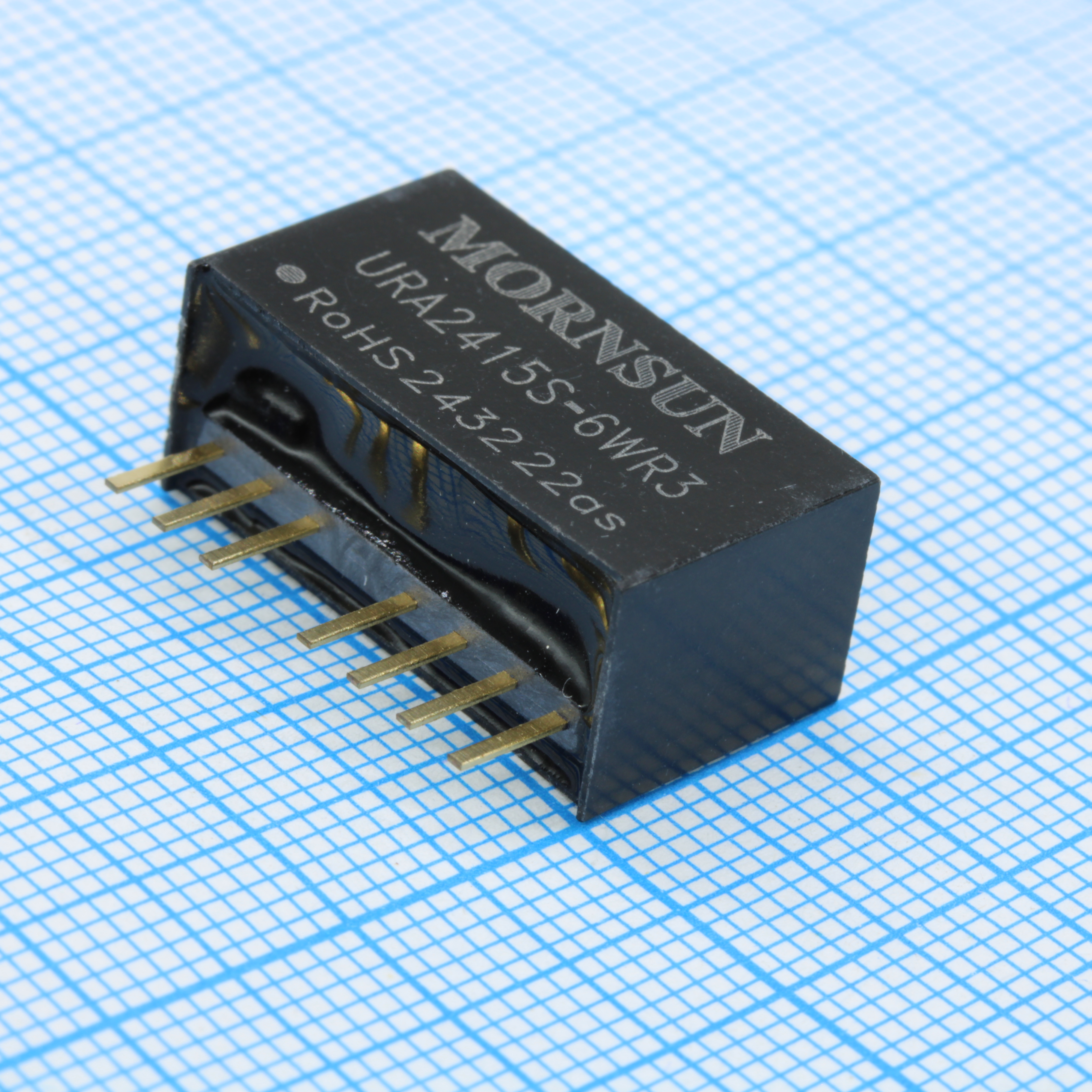 URA2415S-6WR3 - Преобразователь DC/DC на печатную плату 6 Вт, вход 9...36 В, выход ±15 В/±0.2 А (ТНТ)