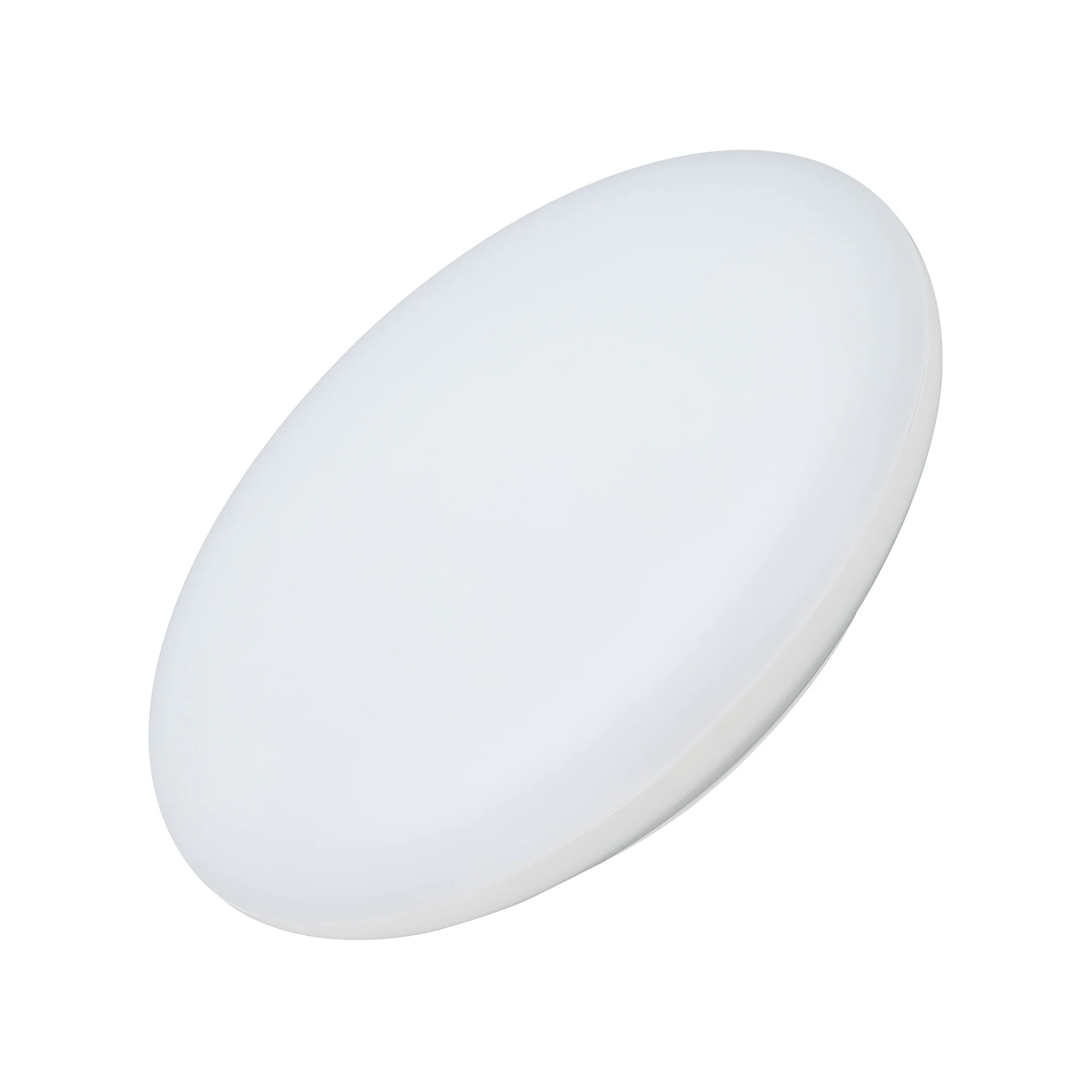 Светильник CL-FRISBEE-DIM-R250-12W Day4000-MIX (WH, 180 deg, 230V) 030110 - Накладной светильник 12Вт с переключением цвета свечения и диммированием. Белый круглый корпус (IK10). Цвет 3000К/4000К/5000К, св.поток 1150-1200лм, CRI(Ra)>80, угол 180°. Размер 