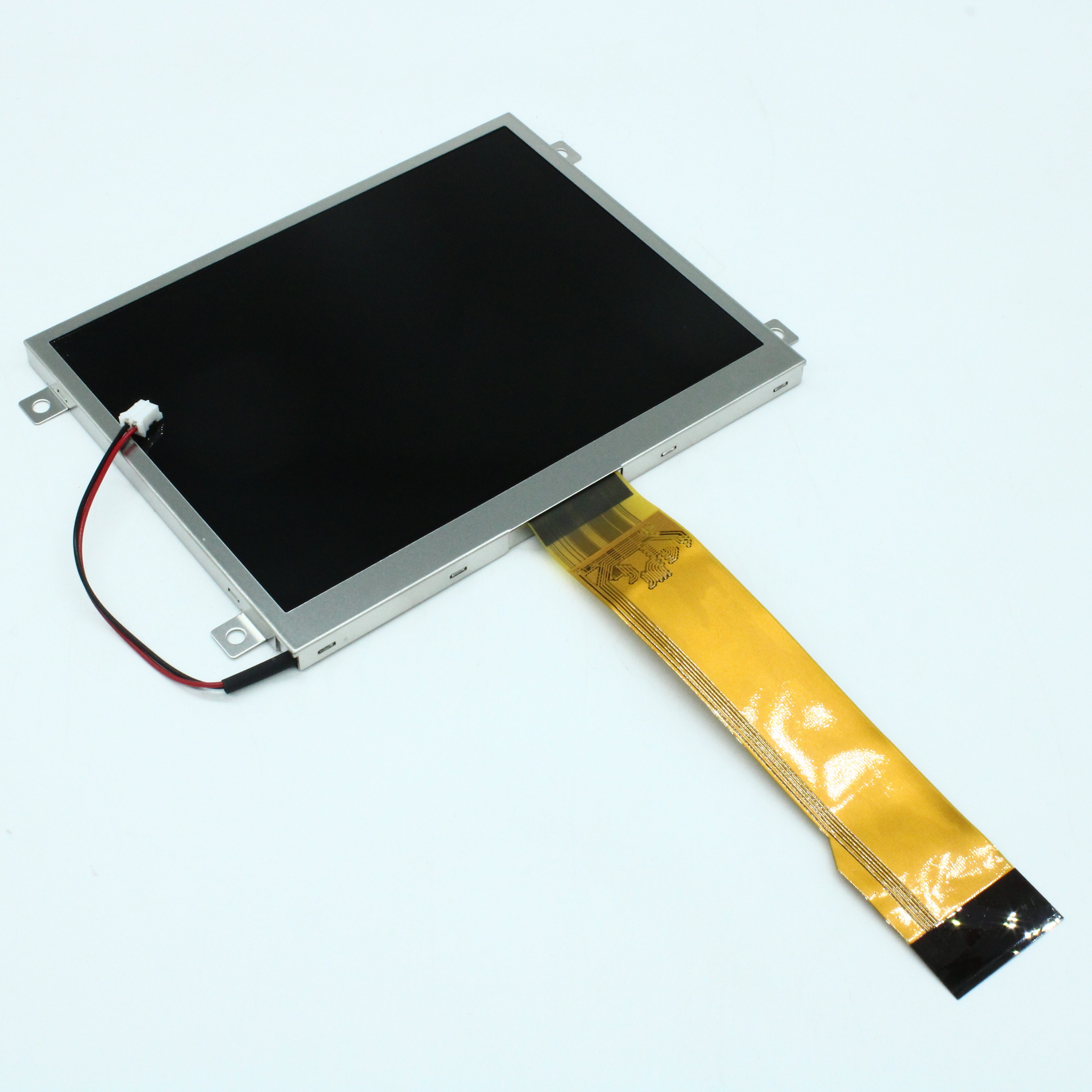 WF57ESIACDNN0# - TFT 5.7", 320xRGBx240, 8-битный паралл. RGB, LED подсв., яркость 1100 cd/m2, напр. питания 3,0...3,6 В, 12 o'cl, -20...+70С, рамка для крепления