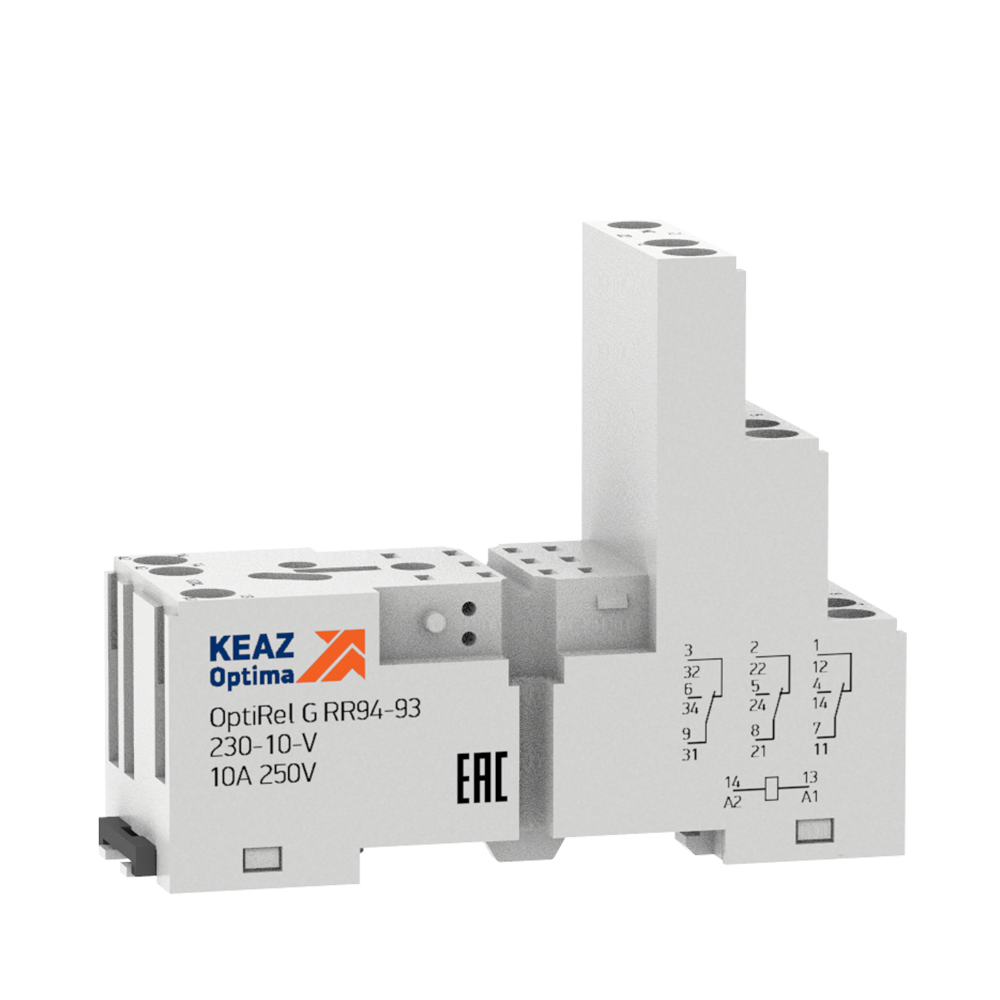 Розетка для реле OptiRel G RR94-94-230-7-V 281166