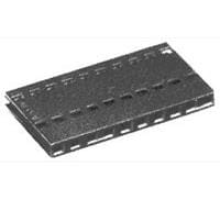 487378-9 - Корпус разъема розетка 10 контакт(-ов) 2.54мм прямой монтаж на кабель черный