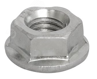 Гайка со стопорным буртом М6 (уп.400шт) CLP1M-N-6