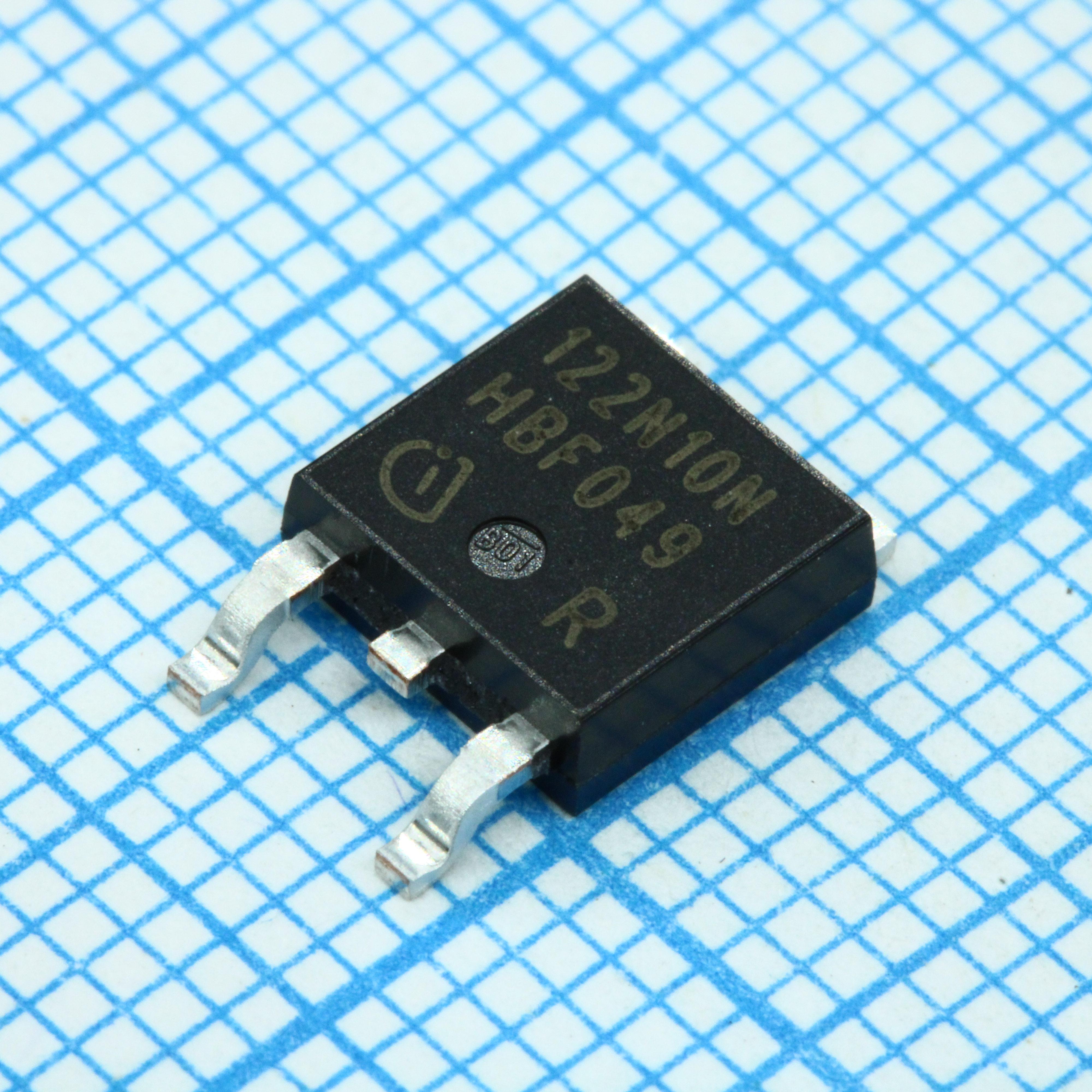 IPD122N10N3GATMA1 - Транзистор полевой MOSFET N-канальный силовой 100В 12.2мОм 26нКл серия OPTIMOS DPAK