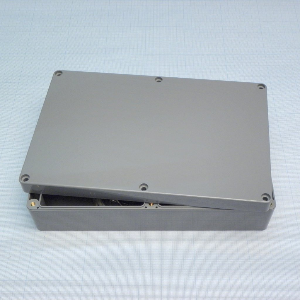 G317 - Герметичный корпус из прочного ABS пластика, IP65, темно-серый