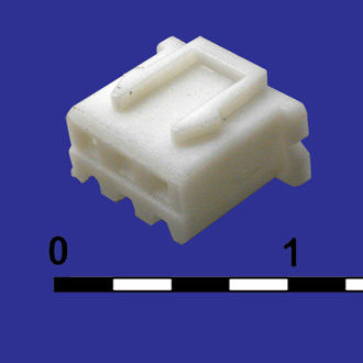 H-03 PITCH 2.54MM+TERMINAL - Разъем питания низковольтный розетка 2.54 мм, 3 контакта
