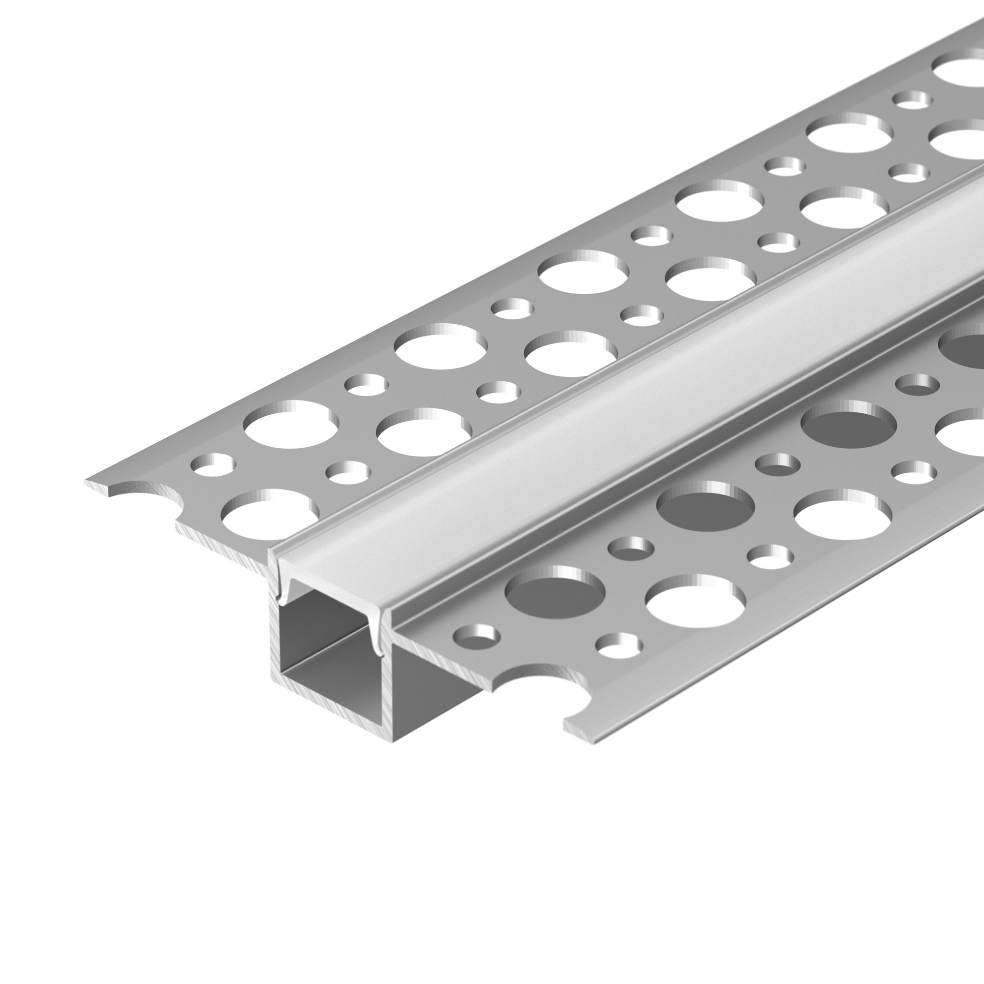 Профиль FANTOM-W12-2000 ANOD 040325 - Алюминиевый встраиваемый профиль для светодиодных лент и линеек. Габаритные размеры (LхWхH): 2000х52,8х11,8 мм. Ширина площадки для ленты 10,6 мм. Экраны, заглушки и другие аксессуары приобретаются отдельно. Цена за 1