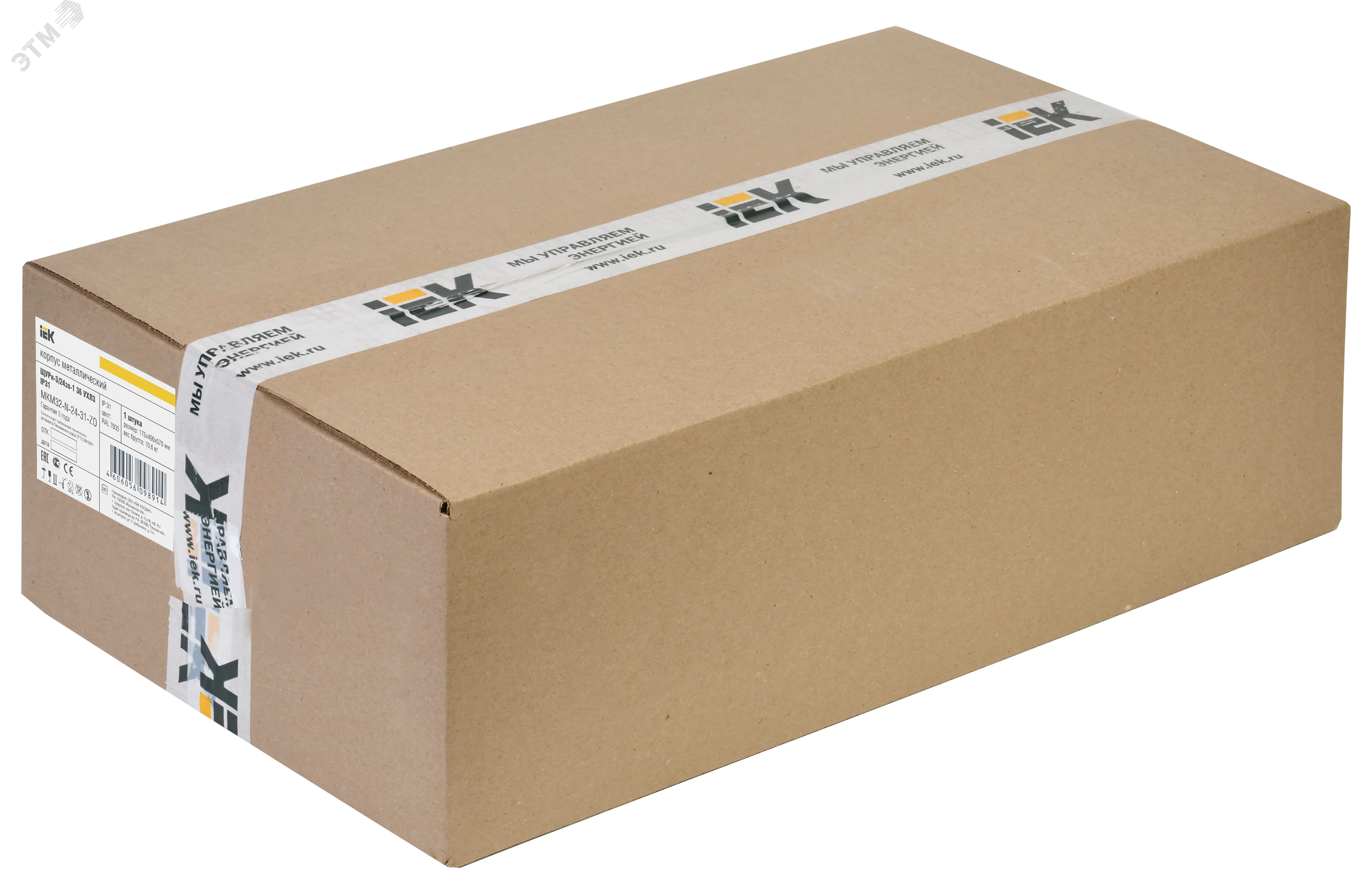 Корпус металлический ЩУРн-3/24 (560х480х165мм) IP31 TITAN MKM32-N-24-31-ZO