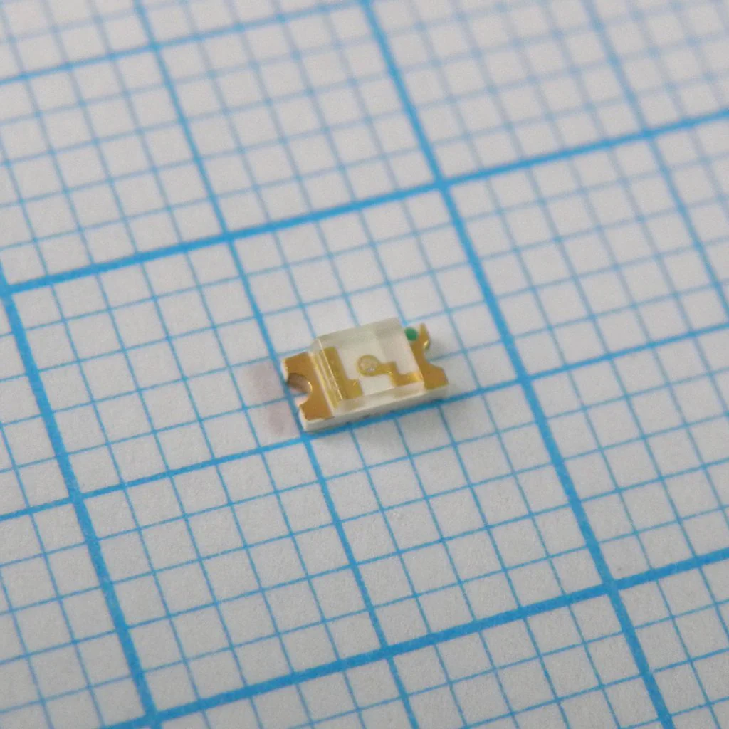 FYLS-1206PGC - Светодиод smd 3,2х1,6мм/зеленый/525нм/360мкд/прозрачный/140°