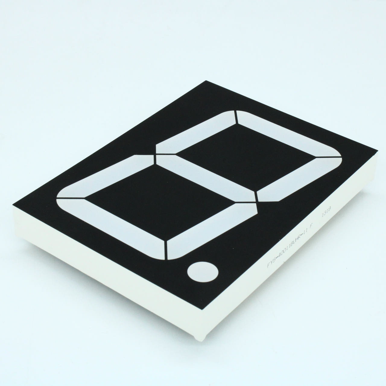 FYS-40011BUHR-11 - 1 разрядный индикатор 101,6мм/красный/640нм/30-60мкд/ОА