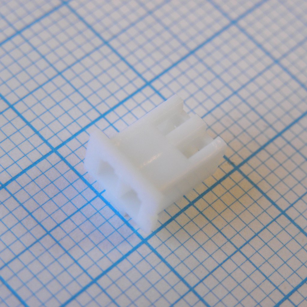 I-DS1069-SCW002 - Серия XH. Корпус разъема - розетка на кабель 2 контакта, шаг 2.5мм / требуются контакты T-DS1069-SC600