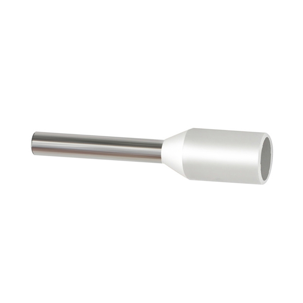 Наконечник кабельный elcGLW-005595 - 005595 GLW НШВИ 0.5-6, изол. PP, цвет белый, наконечник штыревой втулочный изолированный (100шт/упак)