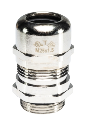 Кабельввод Z5.507.5221.0 - Кабельный ввод, EMC, M32x1,5, диапазон обслуживаемых кабелей 11-18 мм, IP68, латунь, тип покрытия: никель