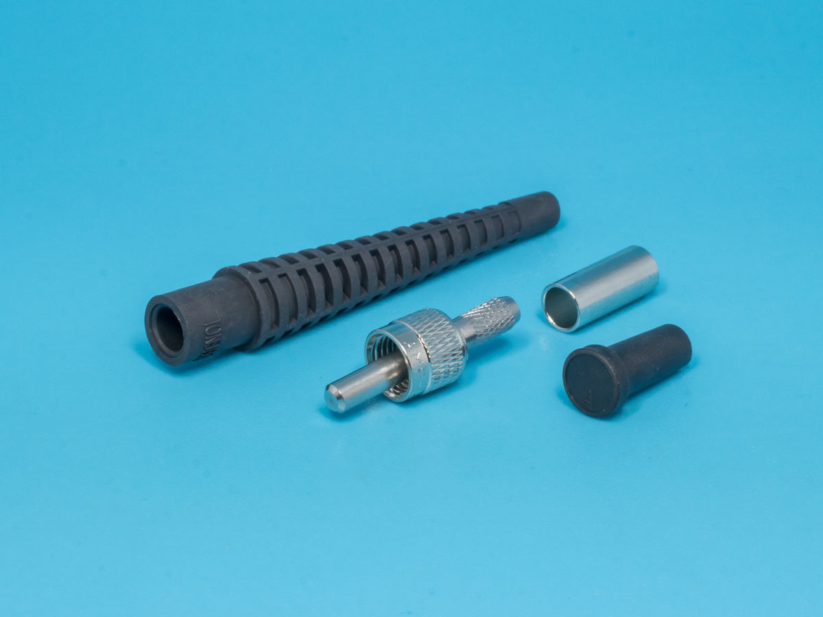 SMA 905-150-5001 - Разъем SMA волоконно-оптический, 905-150-5001, 128 микрон, Amphenol