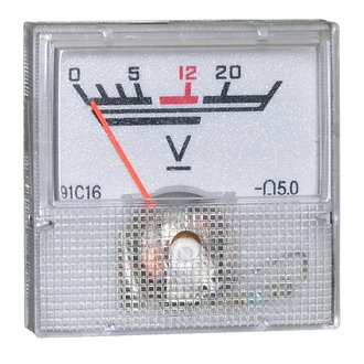 Вольтметр   20В   (40Х40) - Измерительная головка DCV 20V, класс точности 5