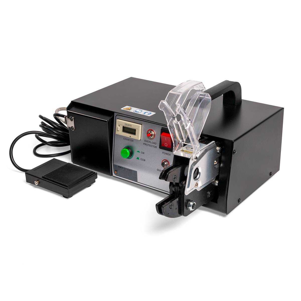 Пресс-клещи с набором матриц ПКЭ-01 серия Профи - Электрические пресс-клещи для серийной опрессовки изолированных наконечников, гильз и разъемов, медных трубчатых наконечников, автоклемм