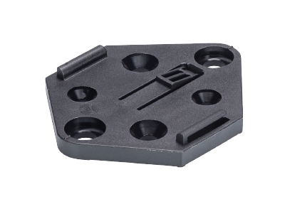 Монтажная пластина 06.562.5853.1 - Монтажное основание для распределительного блока gesis RST16, материал: пластик, цвет: черный