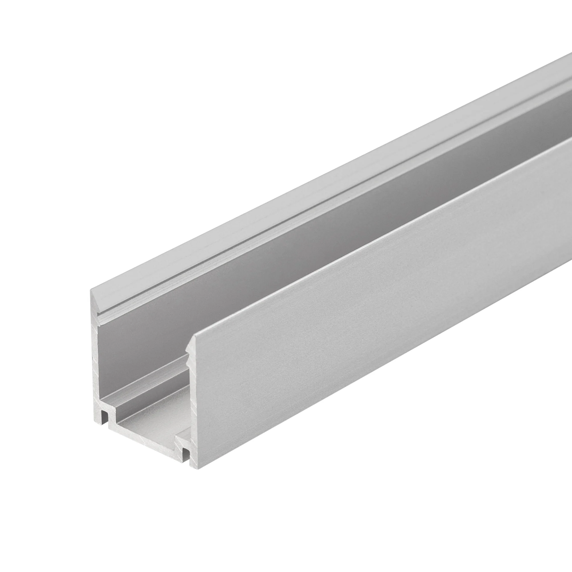 Профиль ARL-U17 (26x17mm) 026650 - Профиль из анодированного алюминия для гибкого неона сечением 26x17 мм (030865, 030873). Длина 1 метр.