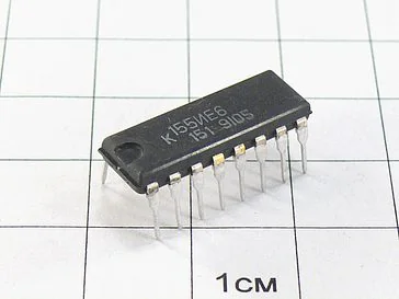 Микросхема К155ИЕ6