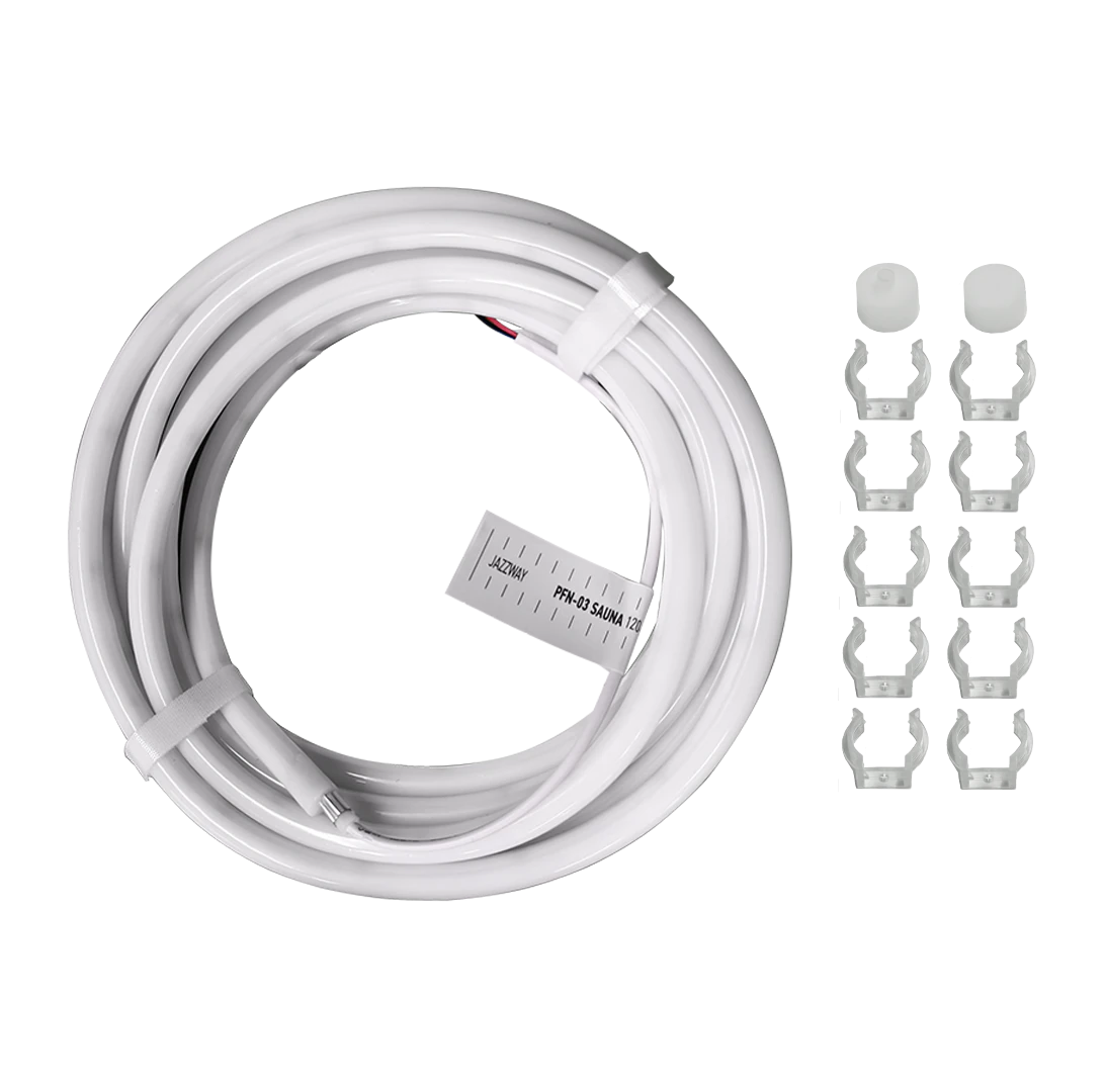 Лента светодиодная SAUNA 24V PFN-03 2835/120 3000K теплый белый d13mm IP68 /5m/