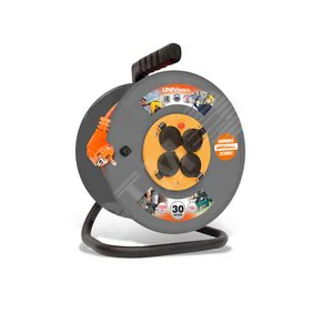 Удлинитель силовой 4х30м ПВС 3х1.5 16А IP44 ВЕМ-250