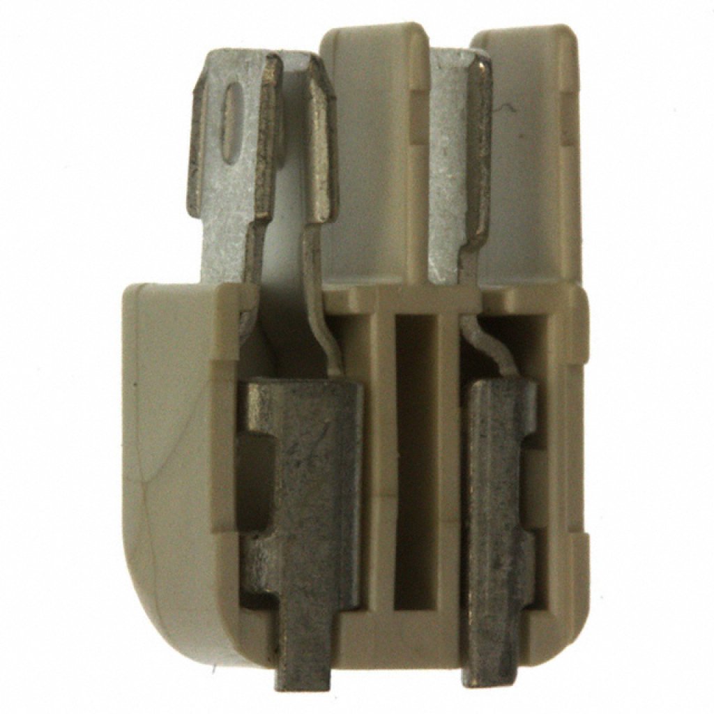 1954289-1 - Разъем типа плата-плата, ножевые клеммы, 4 мм, 2 контакт(-ов), Гнездо, Поверхностный Монтаж