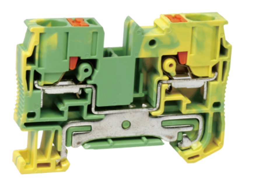 Заземляющая клемма UJ6-6JD - Заземляющая клемма, тип фиксации провода: push-in, номинальное сечение: мм кв., ширина: 8,2 мм, цвет: желто-зеленый, тип монтажа: DIN 35