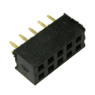 PBD2-10 (PBD2-2X5) 2.00 MM - Гнездо для плат 2.00 мм PBD2-10 (PBD2-2x5) 2.00 мм, 10 контактов