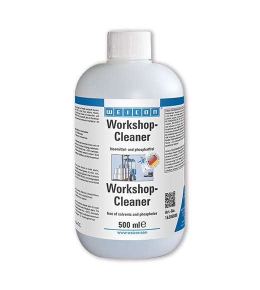 wcn15205500 - 10016977 WEICON Workshop-Cleaner (500 мл) Универсальный щелочной очиститель концентрированный (1:40)