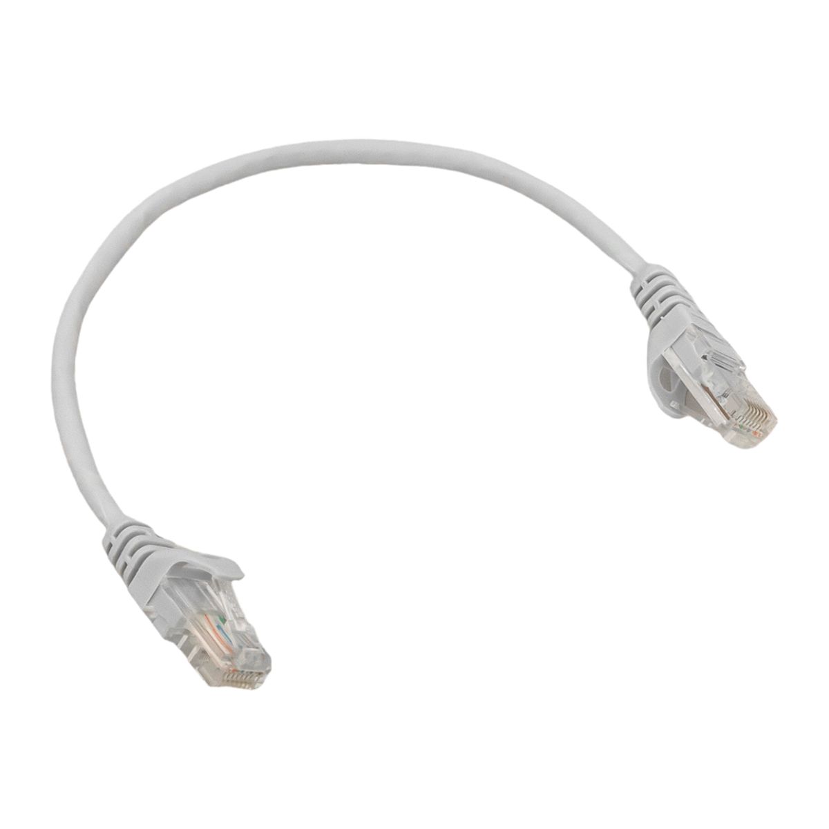 Патч-корд кат.5E UTP неэкранир. LSZH сер. 0.2м TERACOM PRO TRP-5EUTP-LSH-02M-GY