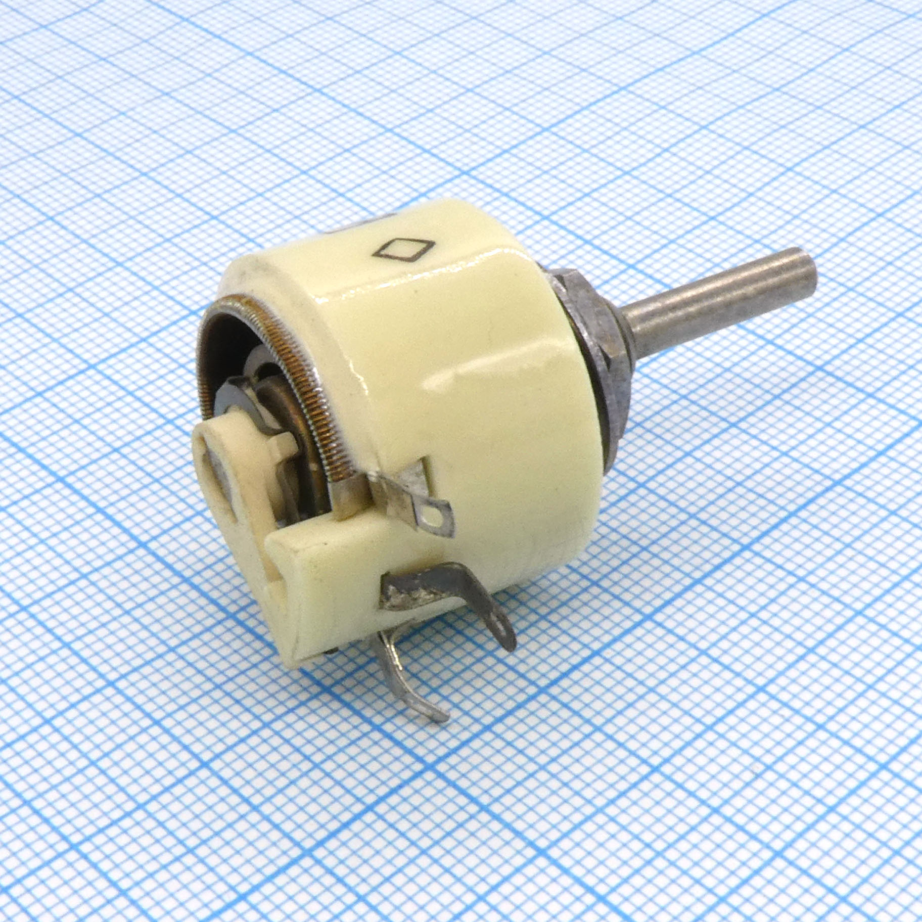 ППБ-3А     220 ±5% - Резистор переменный проволочный 220Ом ±5% 3Вт