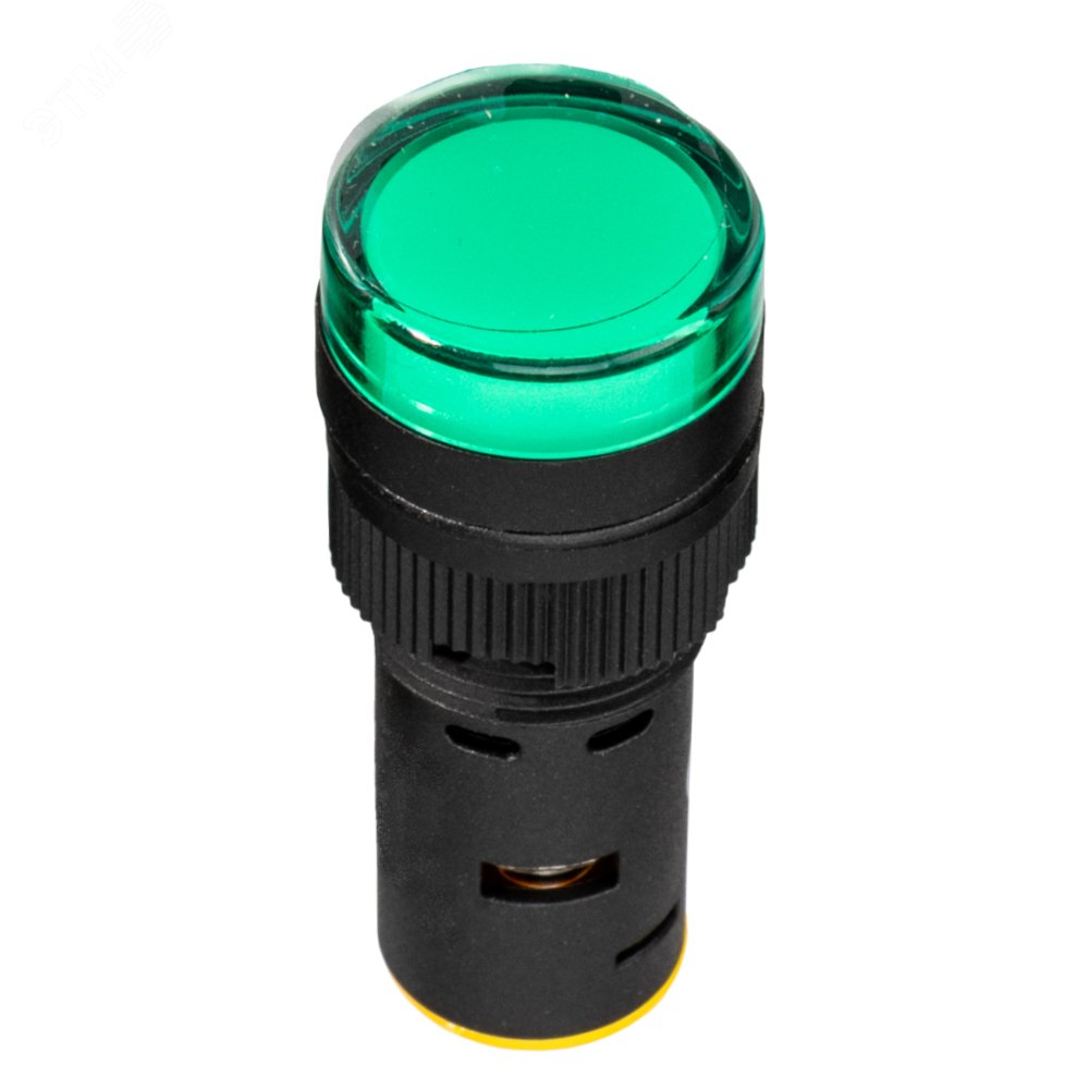 Лампа AD16DS(LED) матрица D16мм зеленый 110В AC/DC 357831