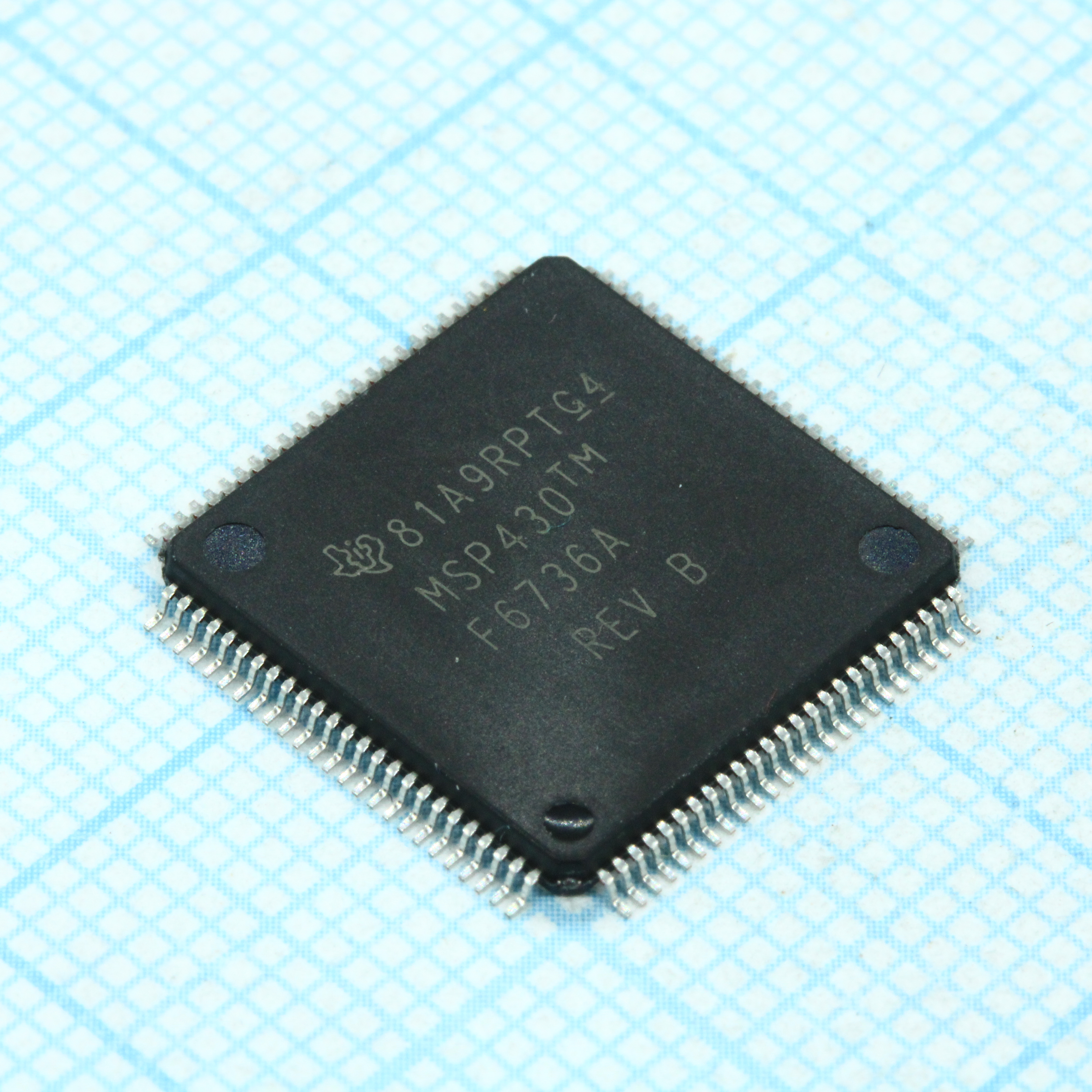 MSP430F6736AIPZR - Микроконтроллер TI 16-бит 128КБайт Флэш-память 100LQFP
