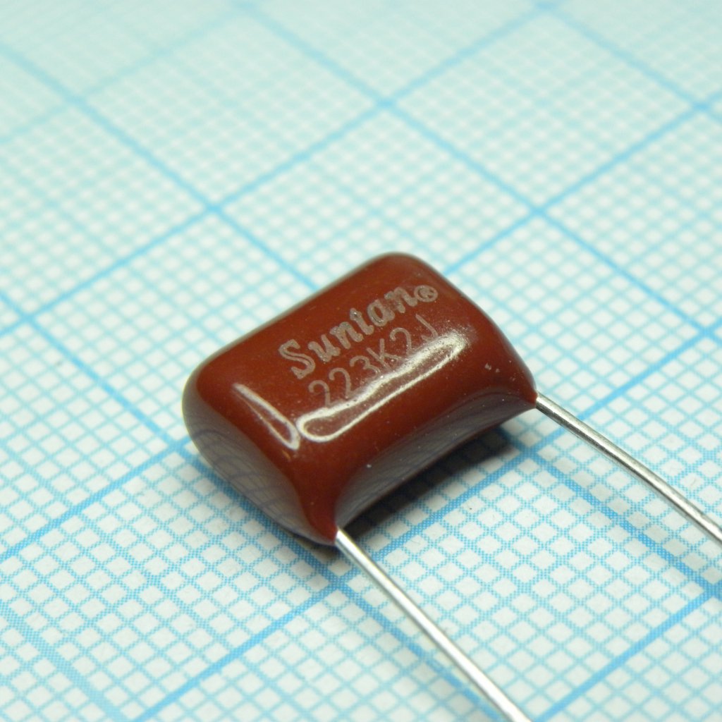 TS02002J223KSB0D0R - Конденсатор металлоплёночный полиэтилентерефталатный 0.022мкФ 630В ±10% (13х7х11мм) шаг выводов 10мм 85°С россыпь