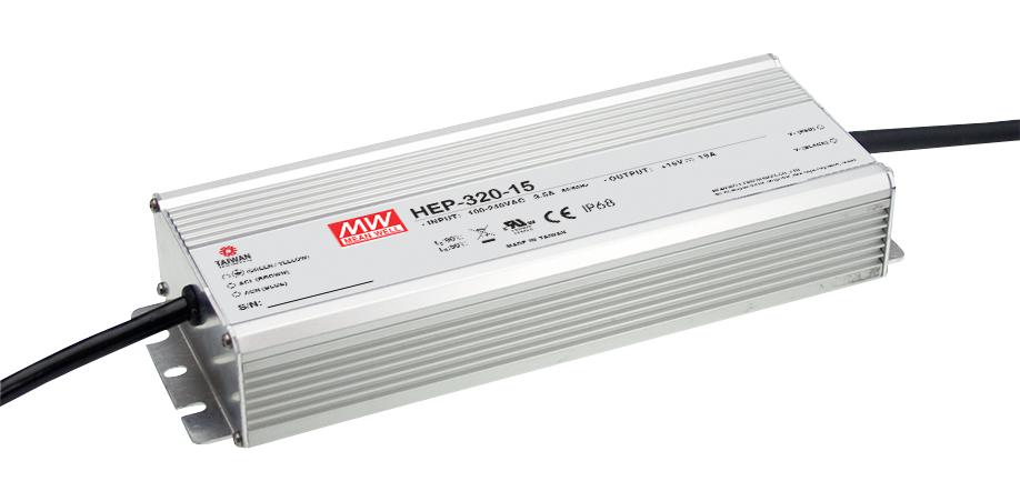 HEP-320-54A - Импульсный источник питания класс защиты IP65 320Вт 54В/5,95A