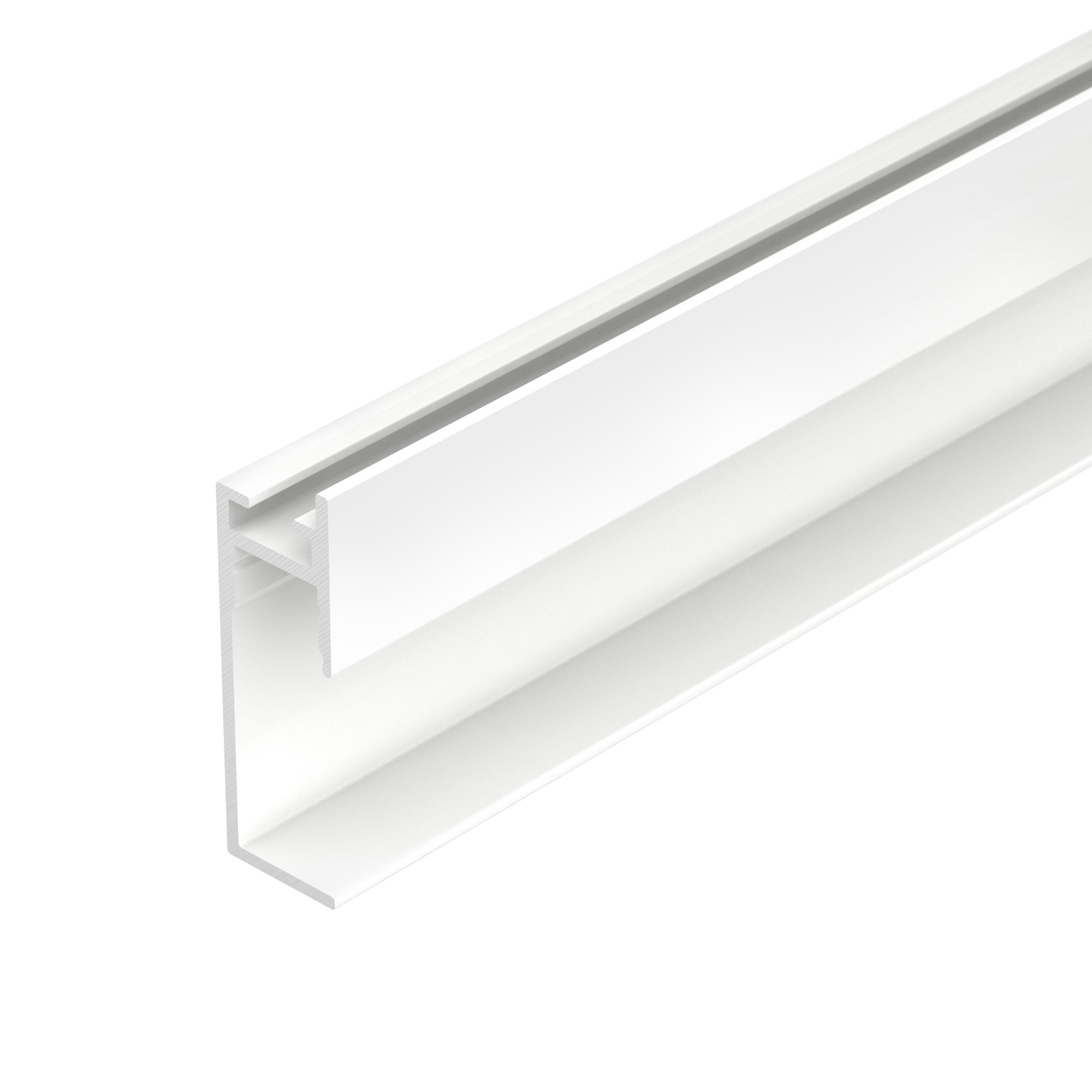 Профиль PLINTUS-H35-F-2000 WHITE 043605 - Алюминиевый профиль-плинтус для светодиодных лент и линеек. Цвет - белый RAL9003 (порошковая окраска). Габаритные размеры (LхWхH): 2000x11,2x34,4 мм. Ширина площадки для ленты 8,2 мм. Аксессуары приобретаются отде