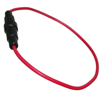 S1058 (5X20 10A 250V) - Держатель предохранителя S1058 (5x20 10a 250В), проводной