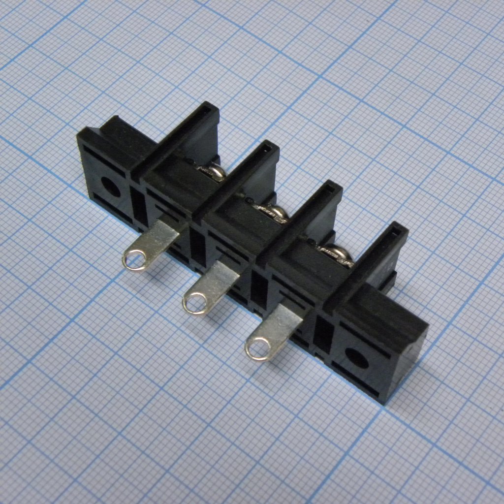 DG78H-A-03P-13-00A(H) - Барьерный клеммный блок 3 контакта. Серия DG78H-A