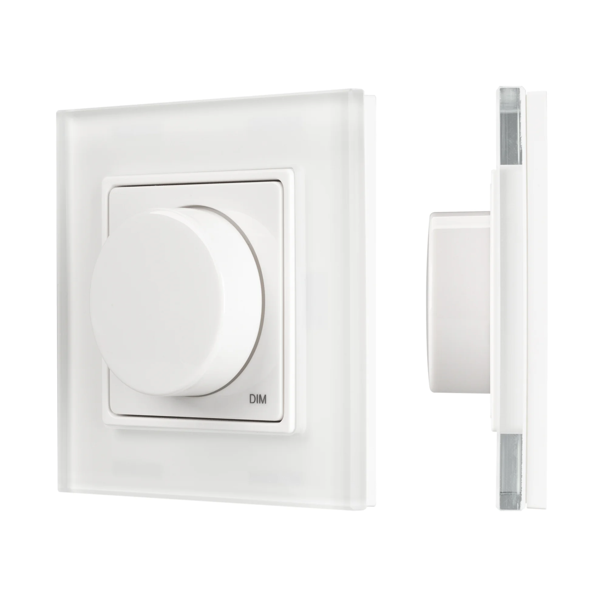 Панель SMART-P10-DIM-G-SUB 3V, Rotary, 2.4G ART, IP20 пластик, 5 лет