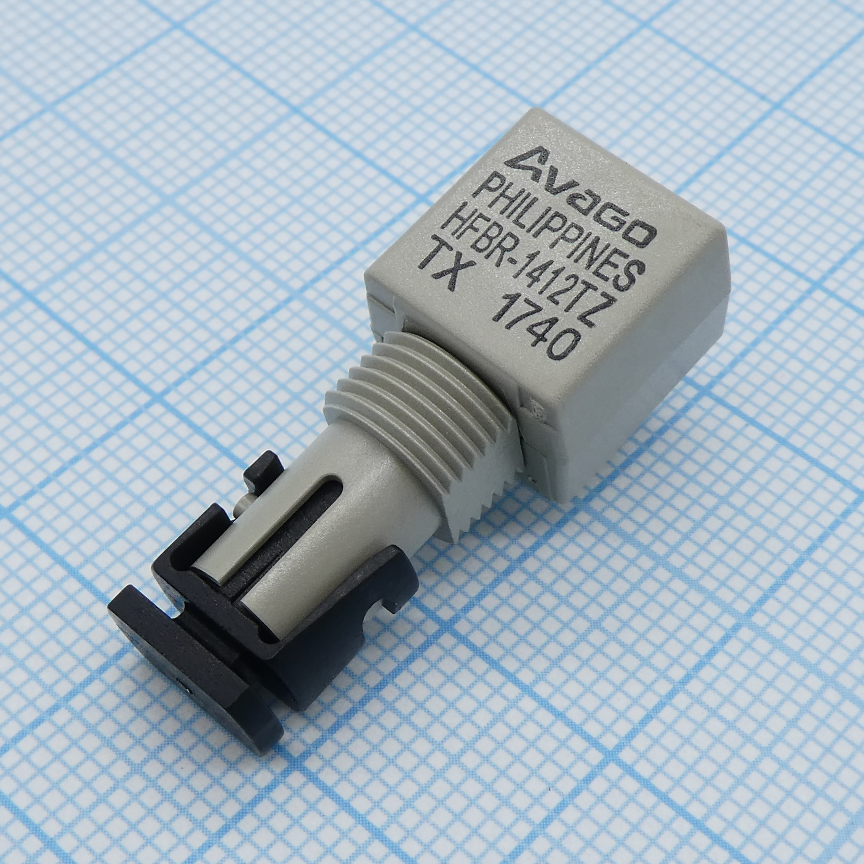HFBR-1412TZ - Оптоволоконный передатчик 160 МБод 820 Нм -40...+85 С (Plastic ST-Threaded Port)