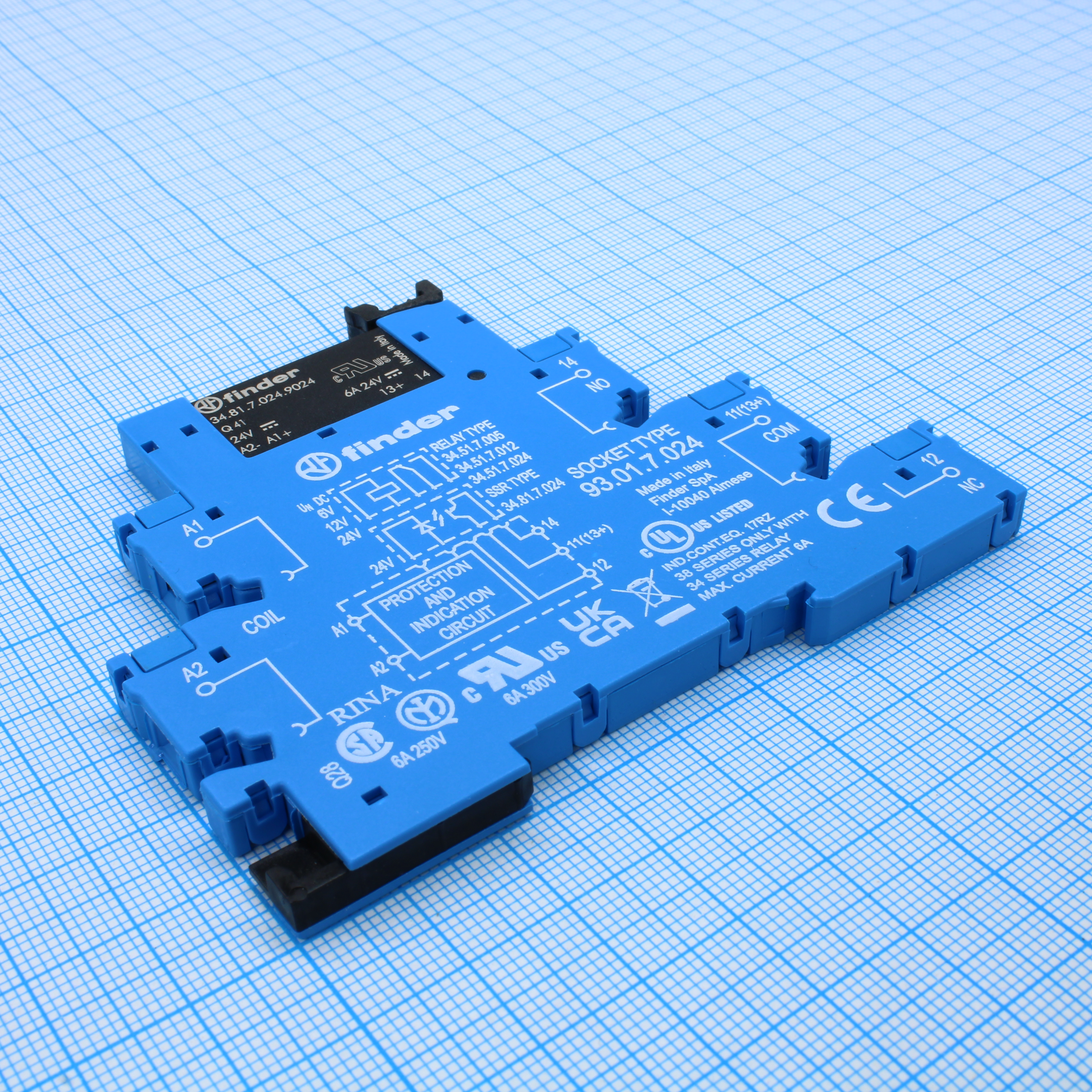 38.81.7.024.9024 - Реле твердотельное, постоянного тока, интерфейсное, питание 24В DC
