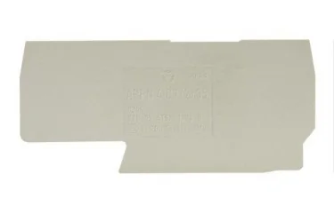 Крышка бок. APFN 4 D1/2/35 GRUN - Крышка боковая, для клемм WKFN 4 D1/2..., цвет: зеленый