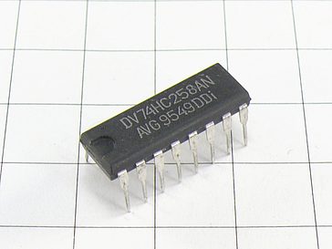 Микросхема DV74HC258AN