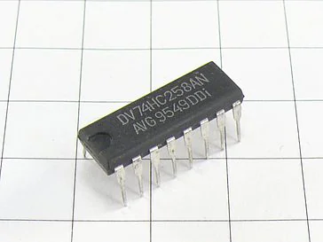 Микросхема DV74HC258AN