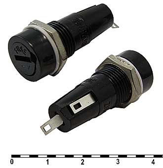ZH252 FOR 5Х20 - Держатель предохранителя ZH252 для 5*20, огнестойкий