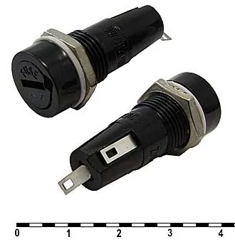 ZH252 FOR 5Х20 - Держатель предохранителя ZH252 для 5*20, огнестойкий