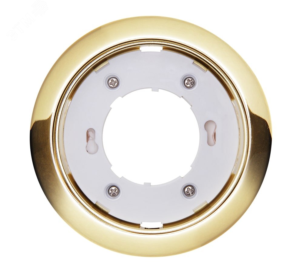 Светильник точечный PGX53 10639.3 GX53 106х39мм глянцевый зол. 1016867